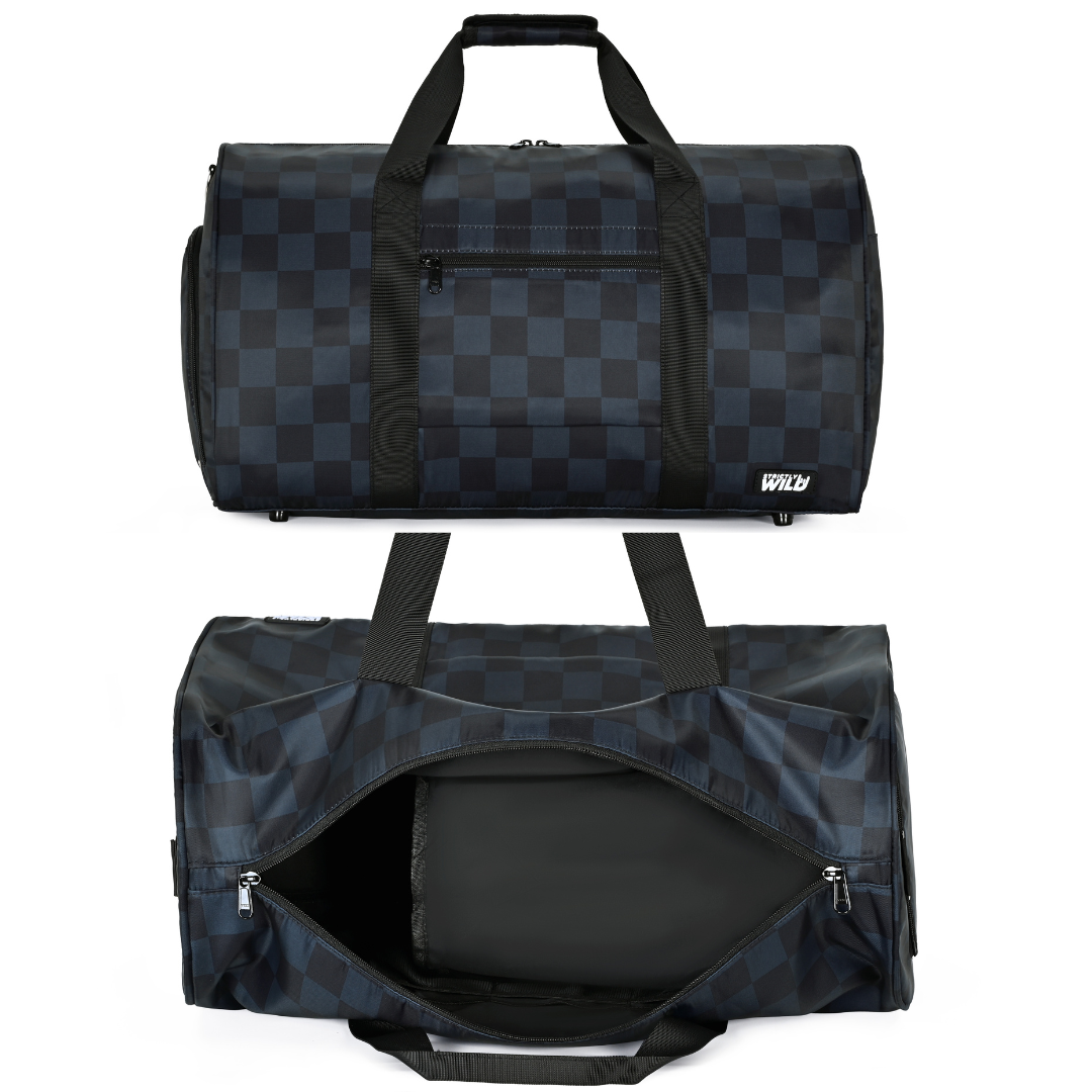 Stealth Checker Duffel Bag *PREORDER - BEGIN SHIPPING NOV 14-21*
