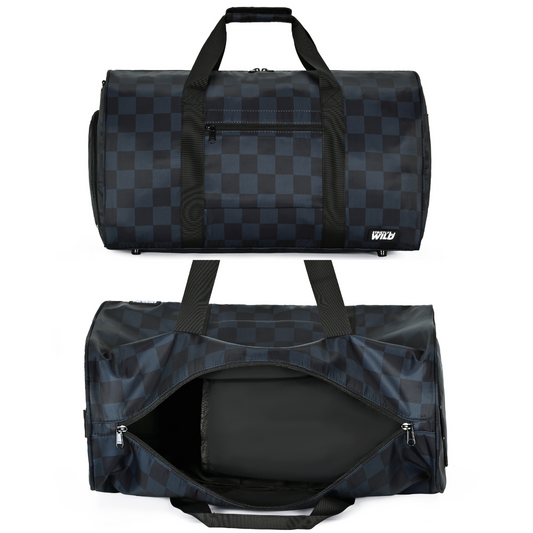 Stealth Checker Duffel Bag *PREORDER - BEGIN SHIPPING NOV 14-21*