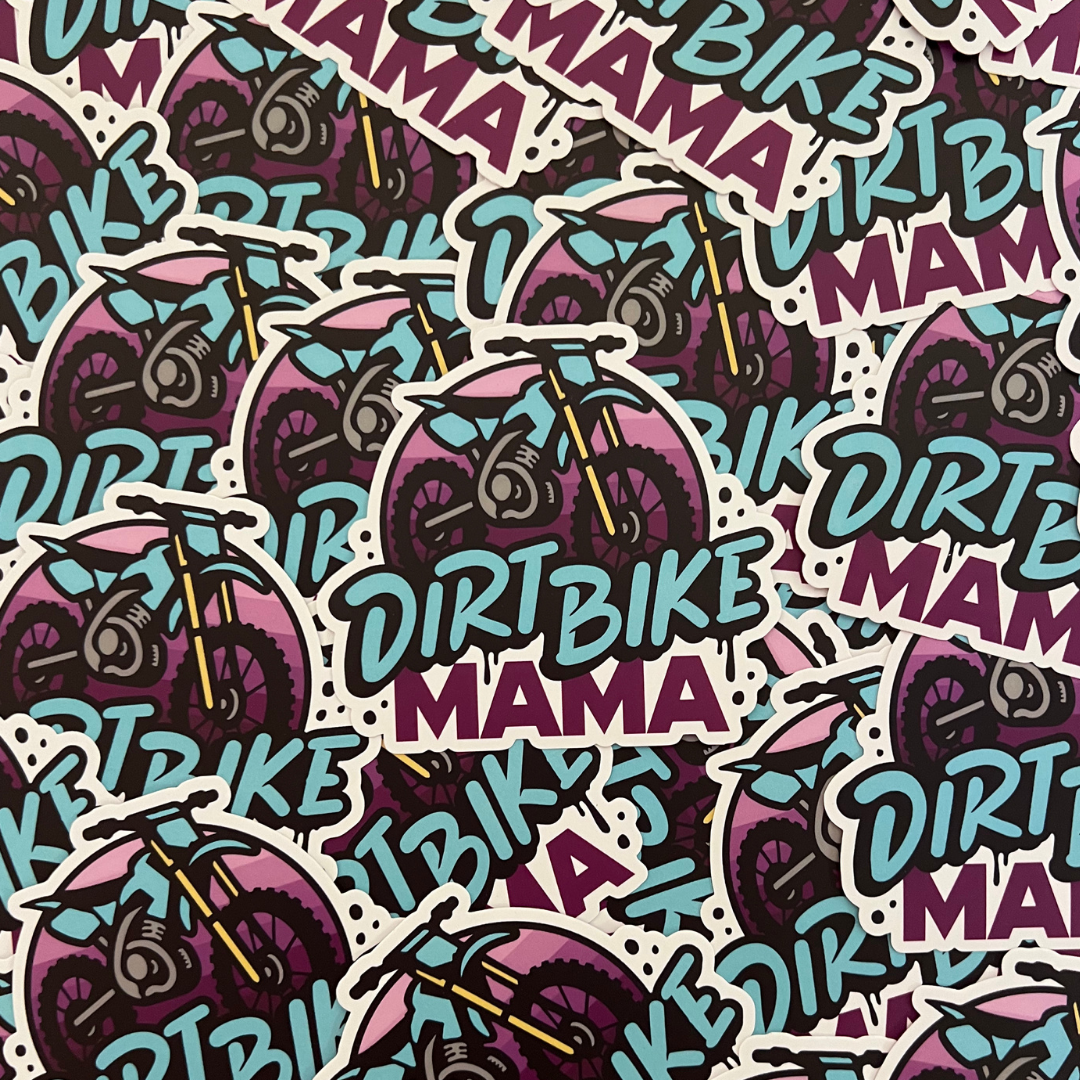 Dirt Bike Mama Sticker