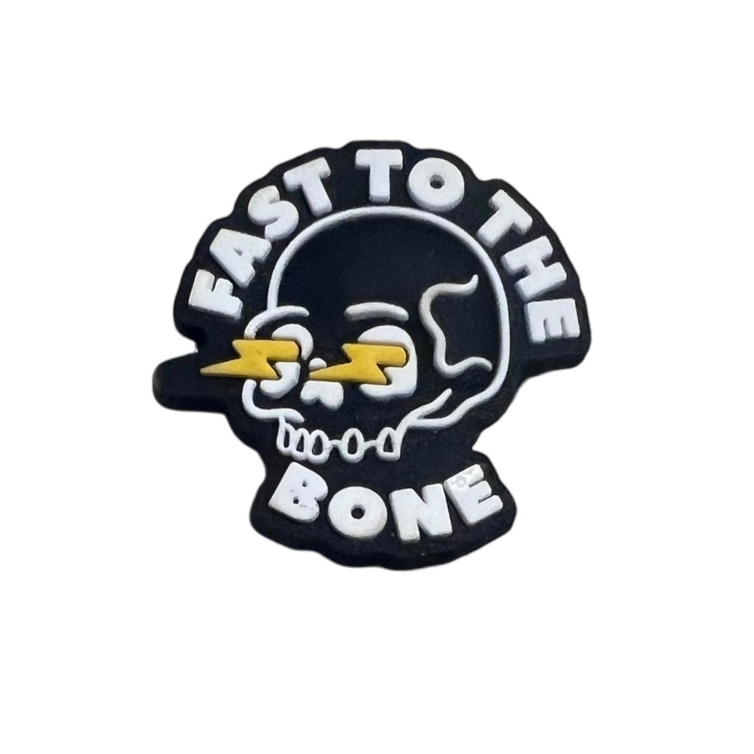 Fast To The Bone Croc Charm