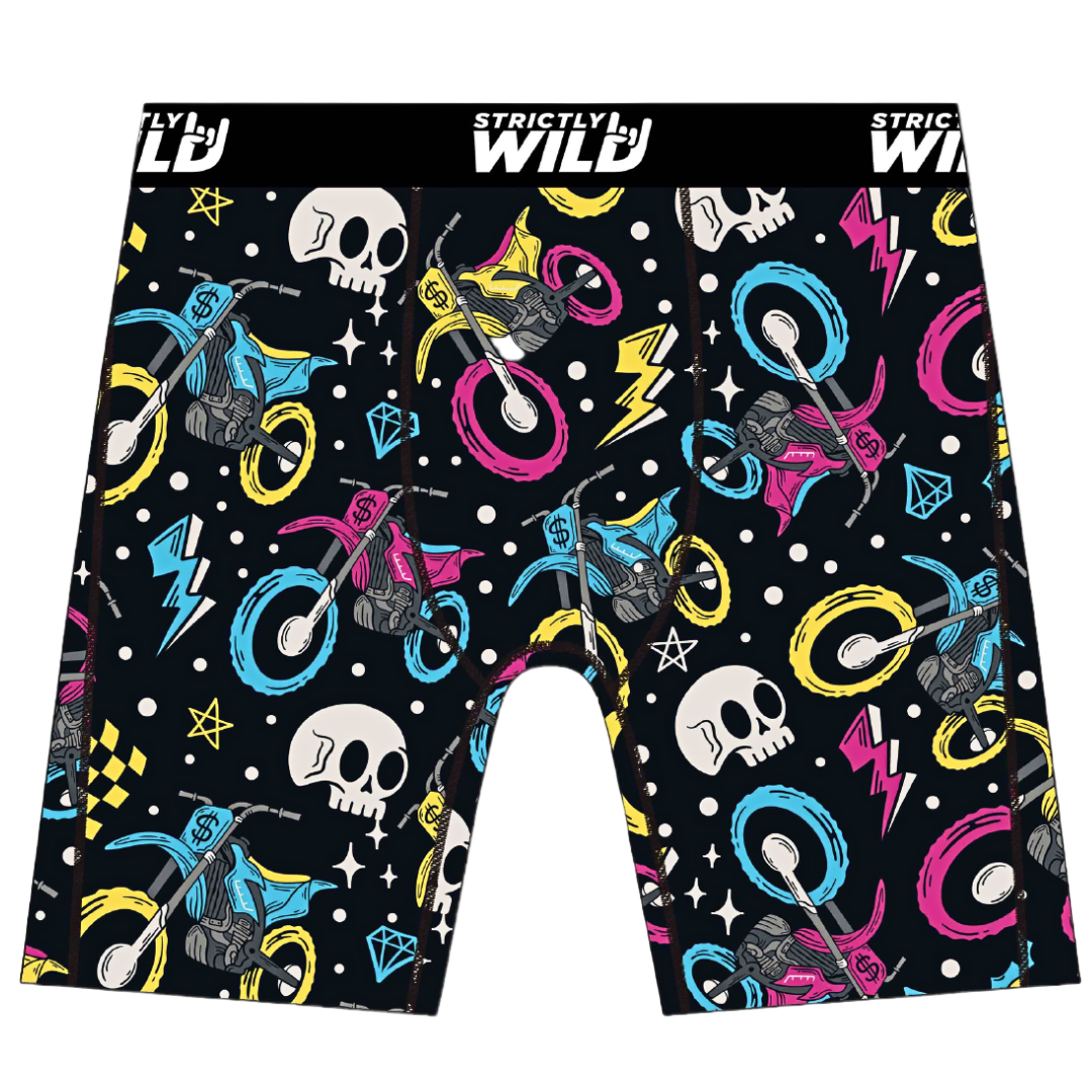 Skull Racer Boxers
