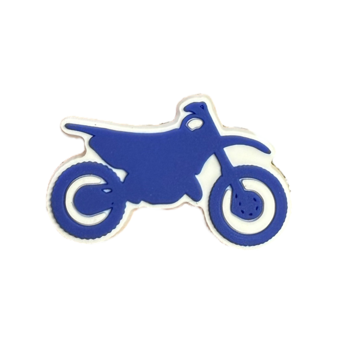 Dirt Bike Croc Charm