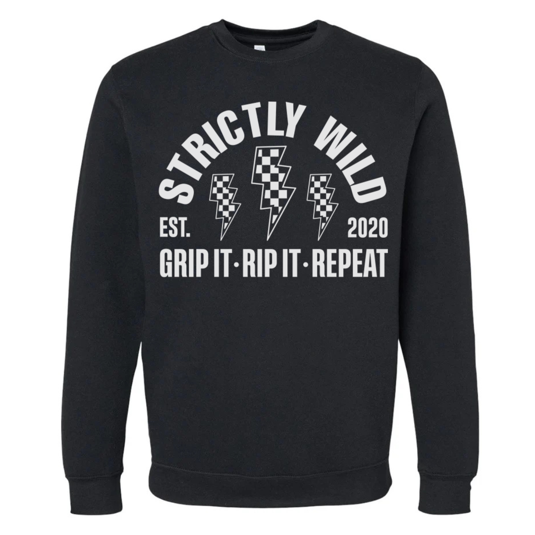 Grip It Rip It Repeat Crewneck Pullover