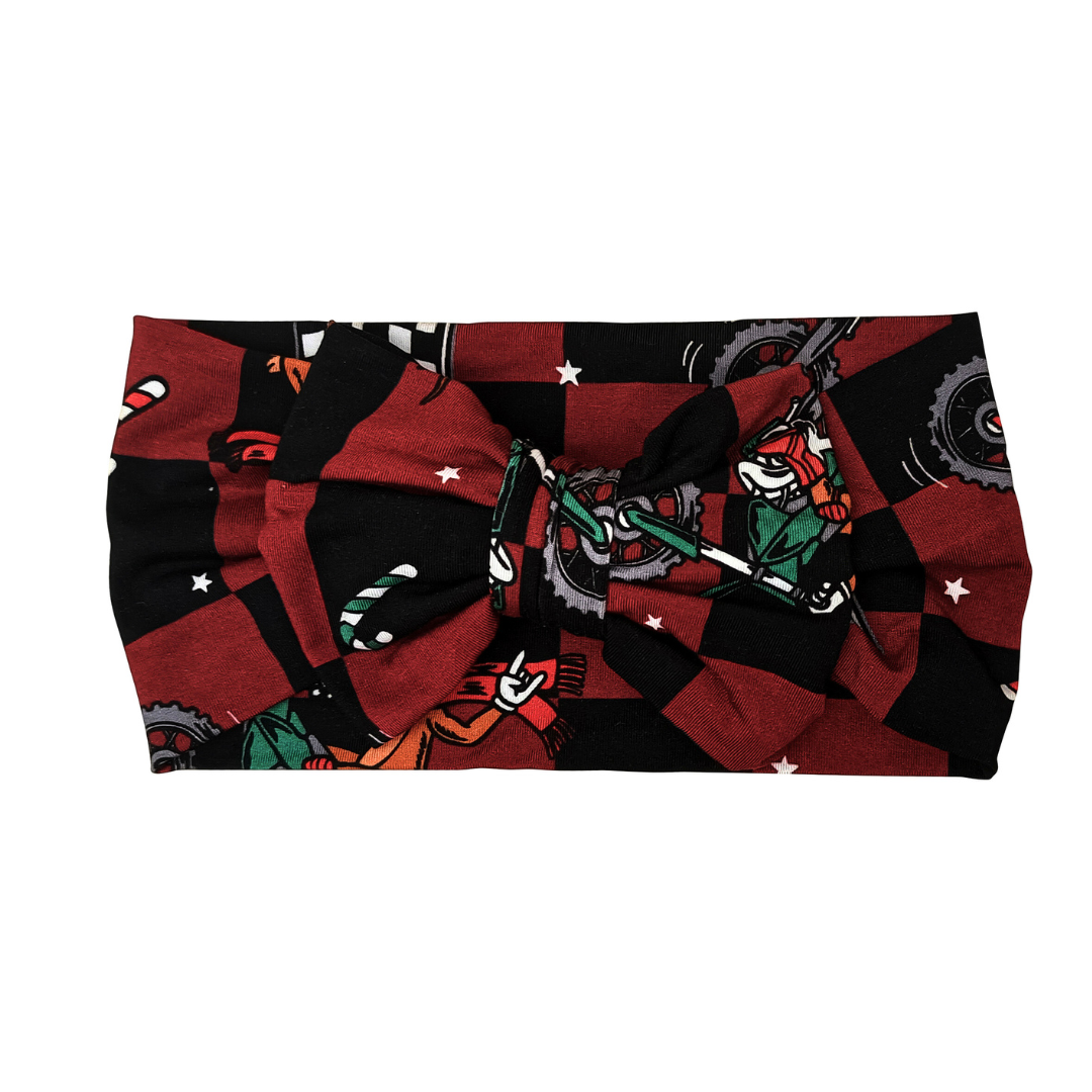 Rudolph The Red Nose Racer Bow *PREORDER - SHIPPING OUT BETWEEN NOV 24 - DEC 6**