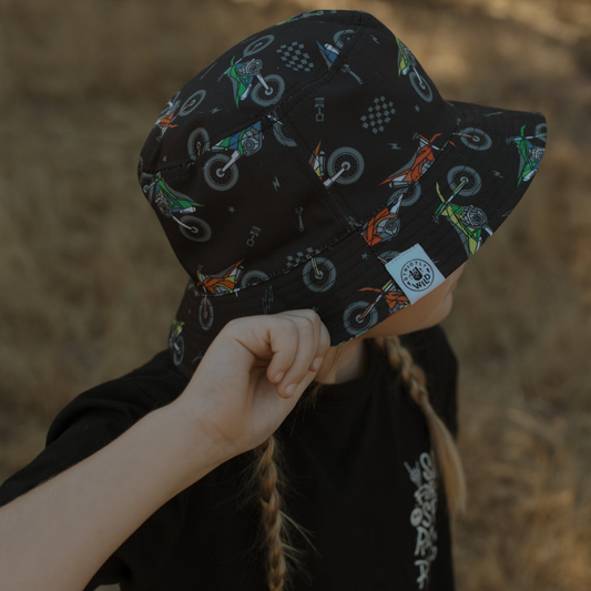 Reversible Bike Life / Ride All Day Bucket Hat