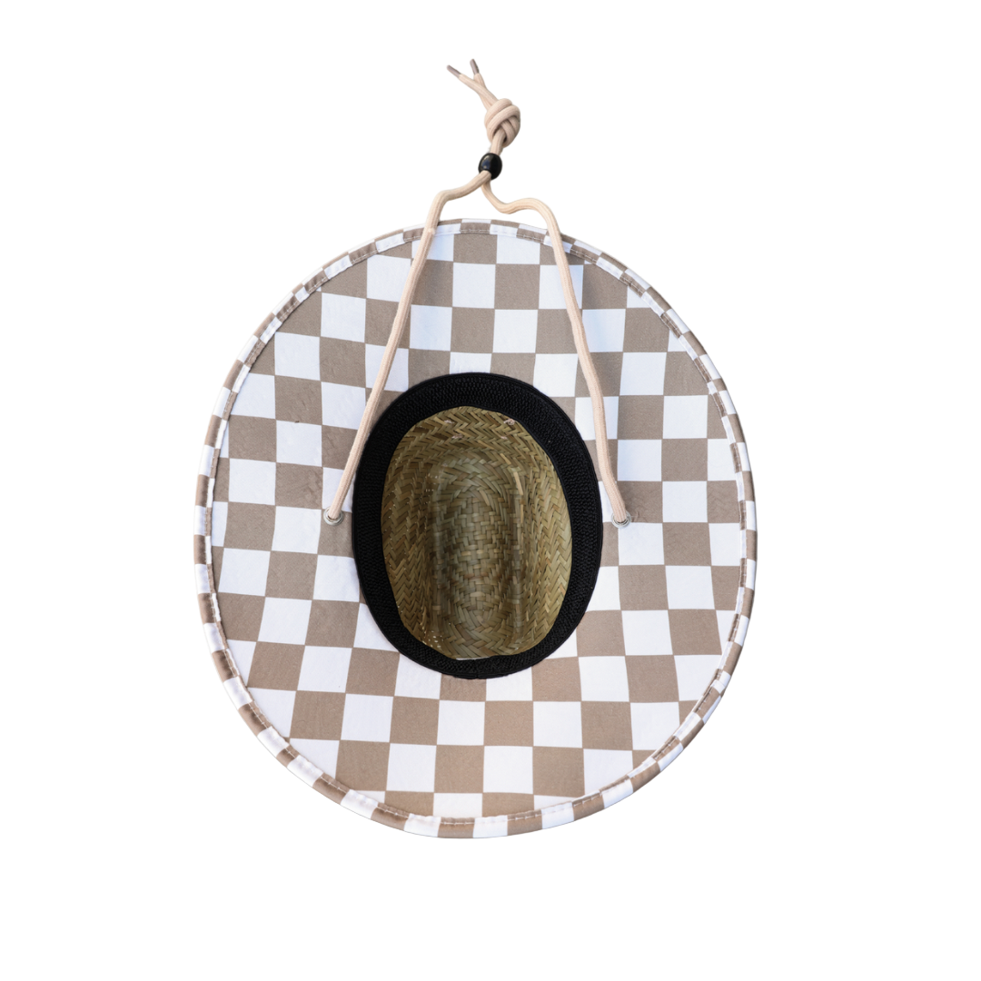 Neutral Wave Watcher Straw Hat