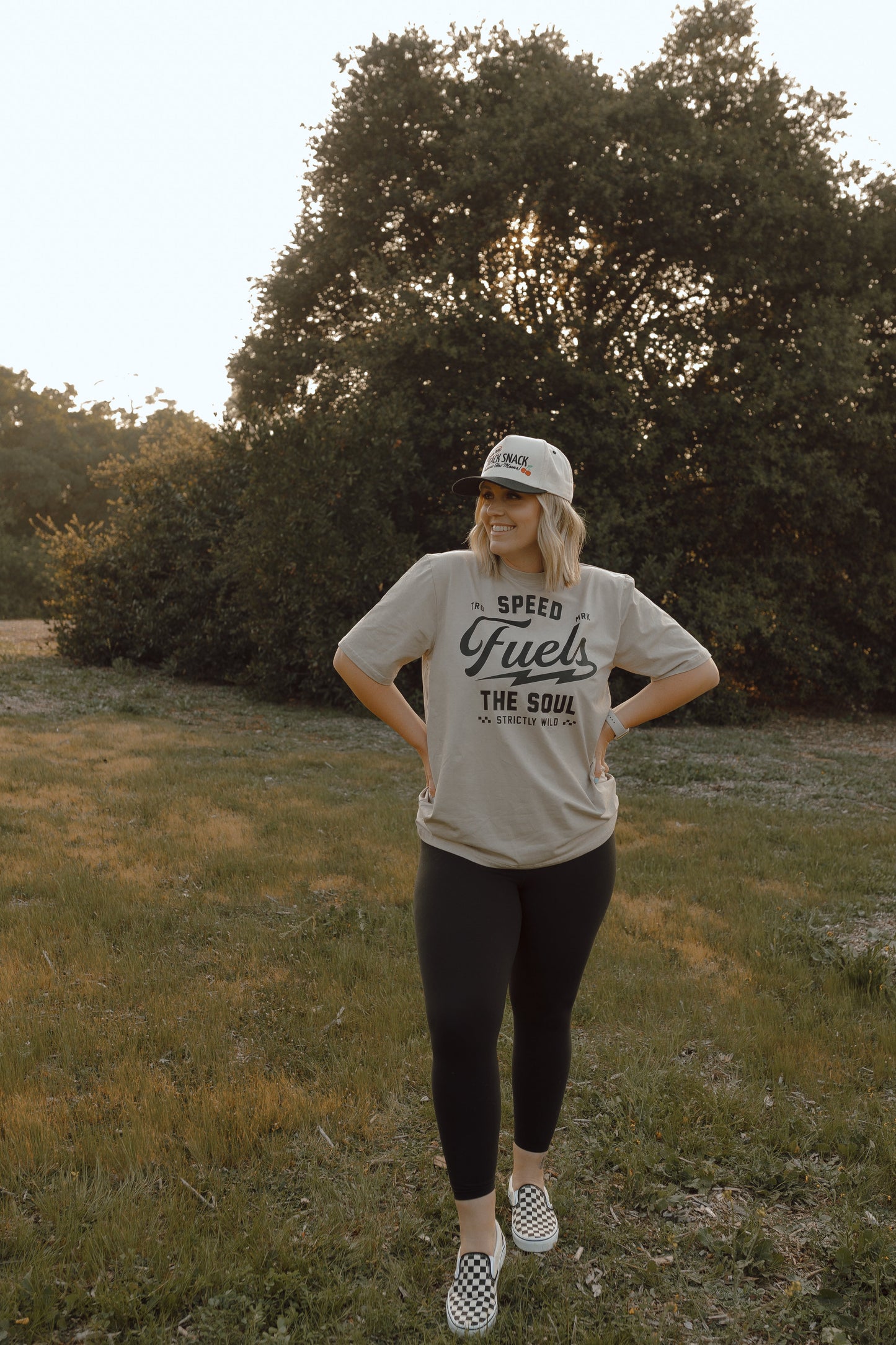 Track Snack Snapback