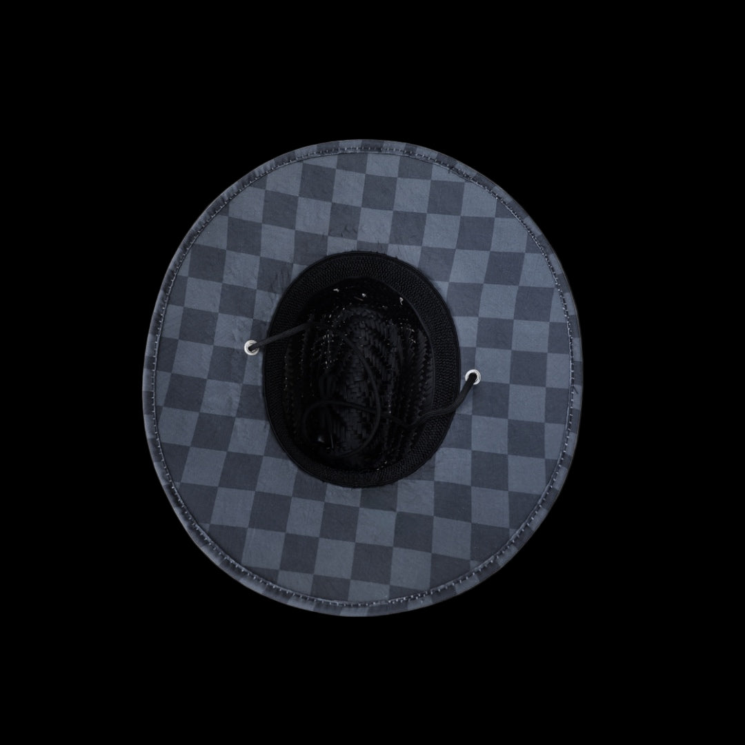 Midnight Wave Watcher Straw Hat (Imperfect)