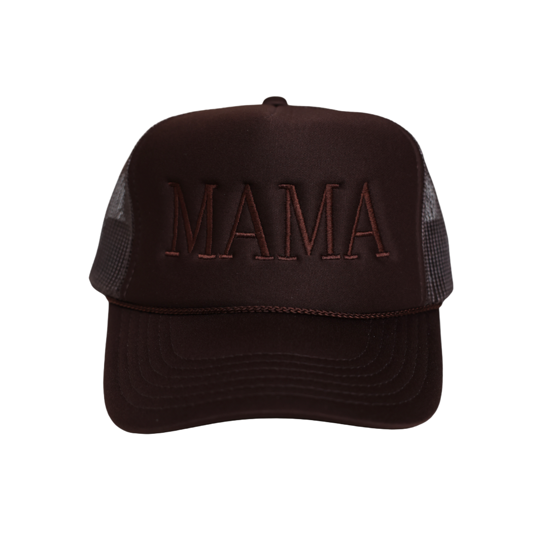 MAMA BROWN TRUCKER SNAPBACK