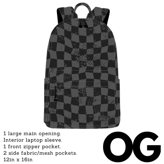 Stealth Checker Backpacks