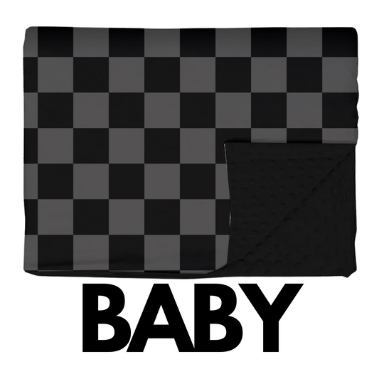Stealth Checker Blanket / BABY *PREORDER - BEGIN SHIPPING NOV 14 - 21*