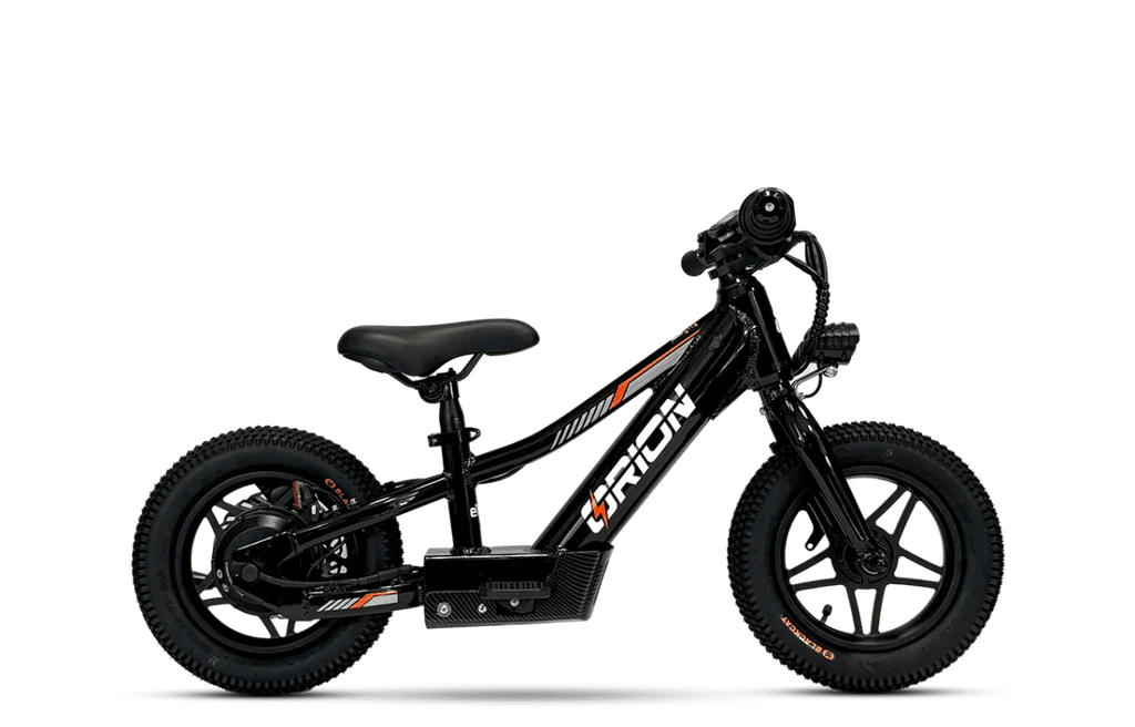 2025 Orion e12x – 12″ Wheel 250W 24V – Deluxe Electric Balance Bike