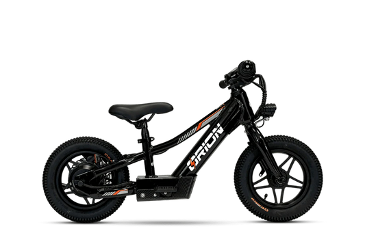 2025 Orion e12x – 12″ Wheel 250W 24V – Deluxe Electric Balance Bike