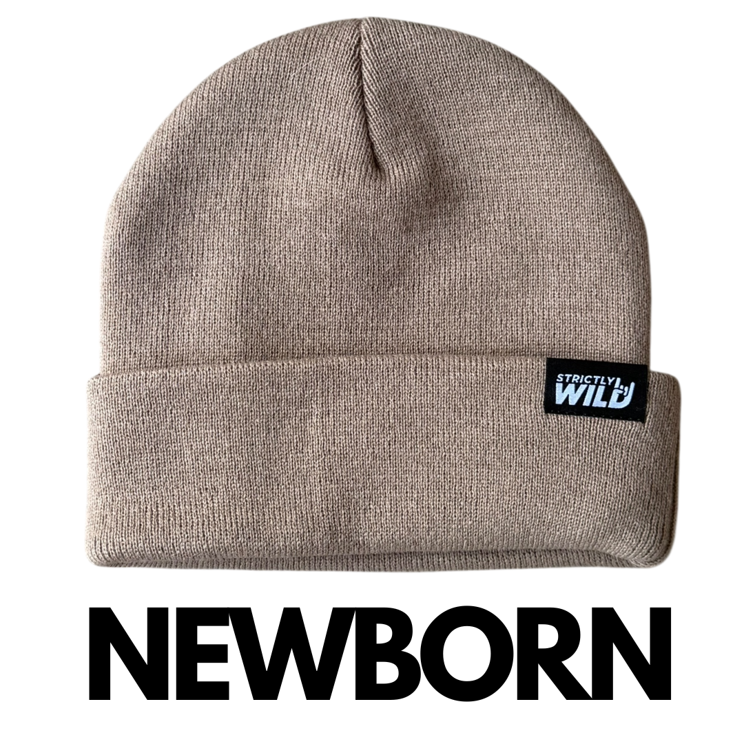 Trackside Tan Beanie