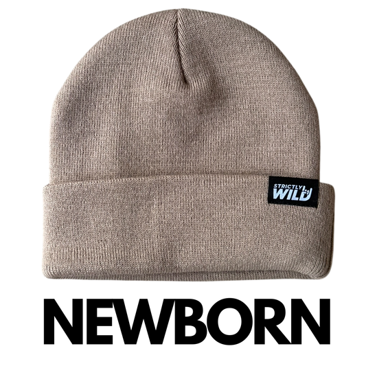 Trackside Tan Beanie