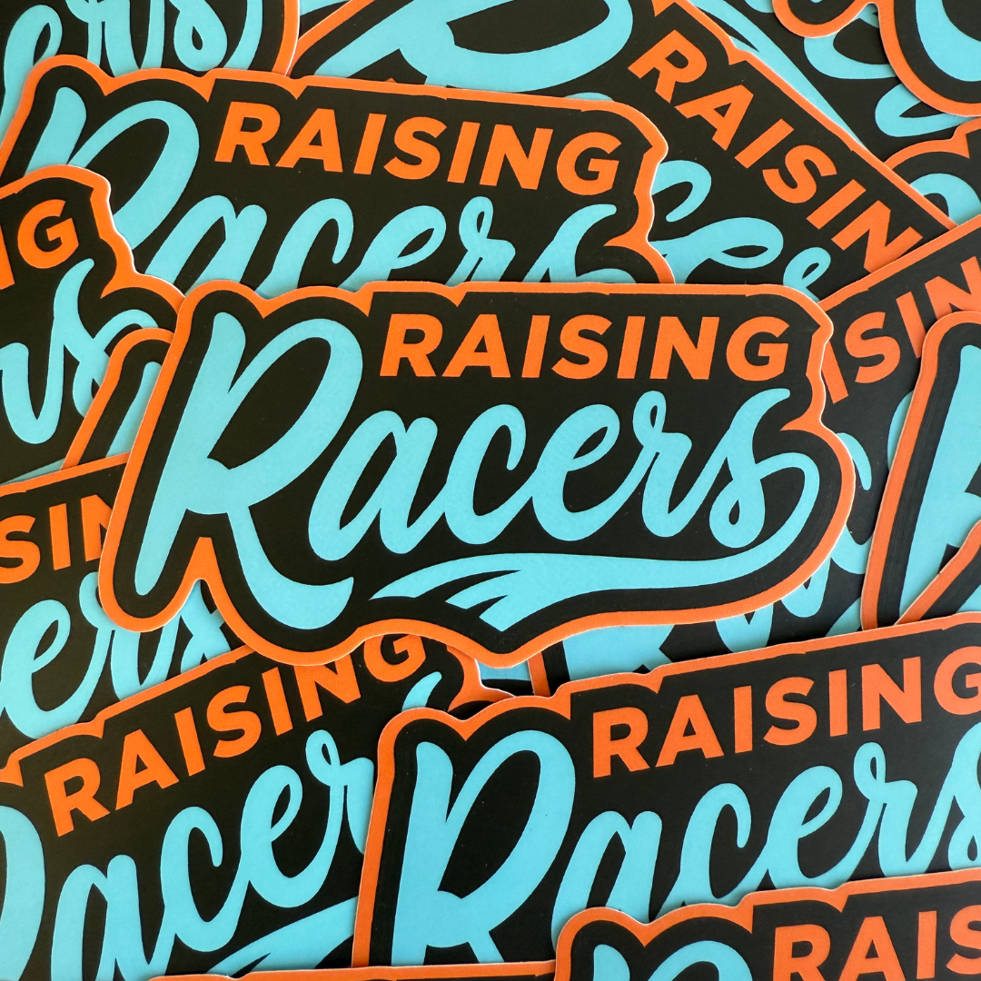 Raising Racers Sticker