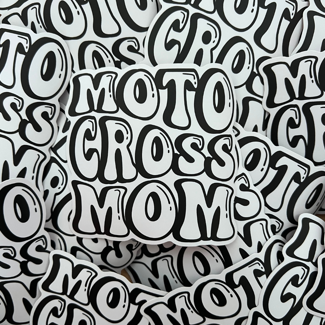 Motocross Mom Sticker