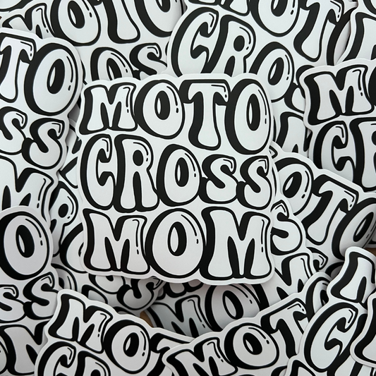 Motocross Mom Sticker