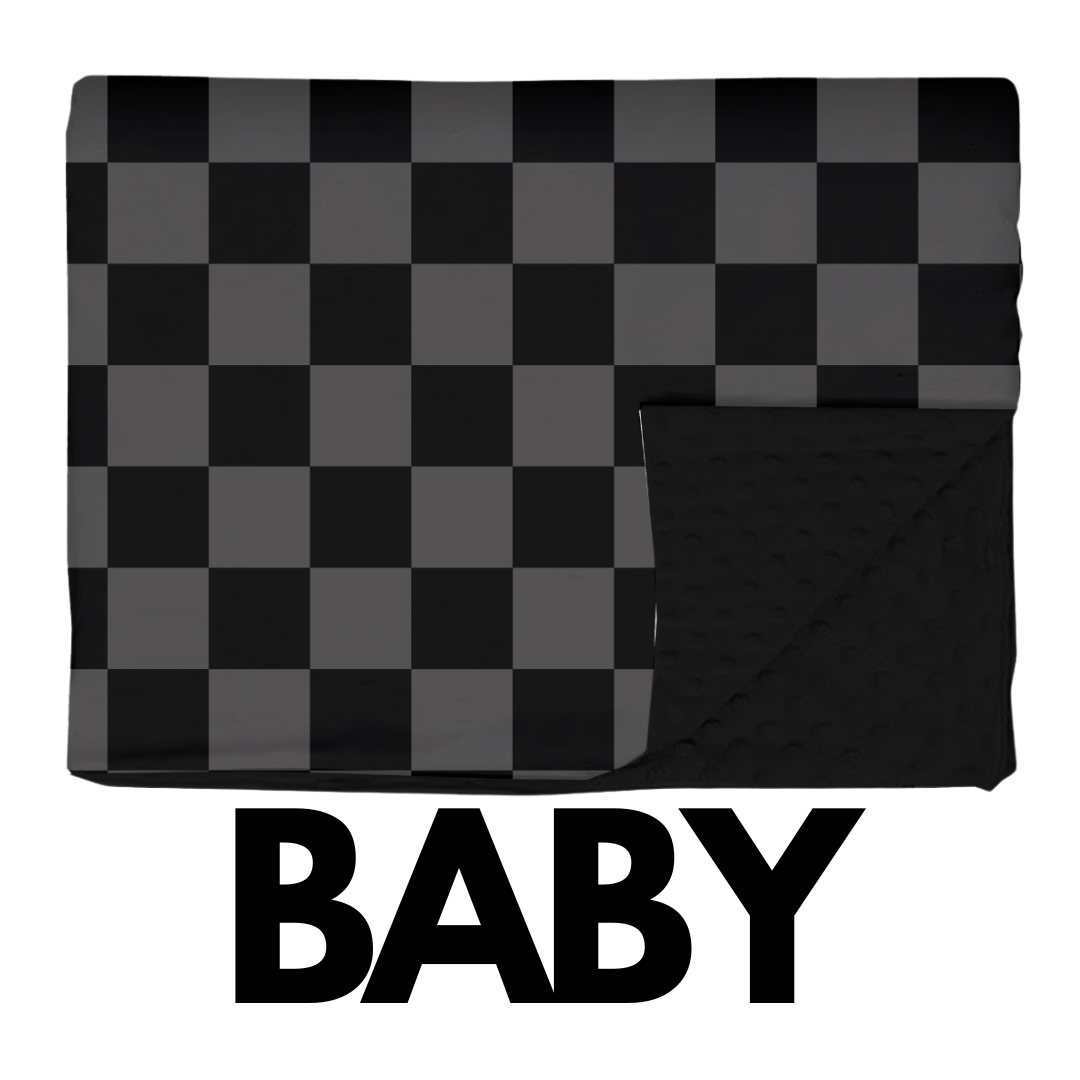 Stealth Checker Blanket / BABY *PREORDER - BEGIN SHIPPING NOV 14 - 21*