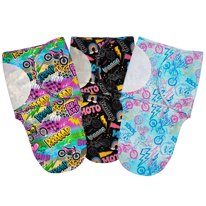 Moto Girl Swaddles