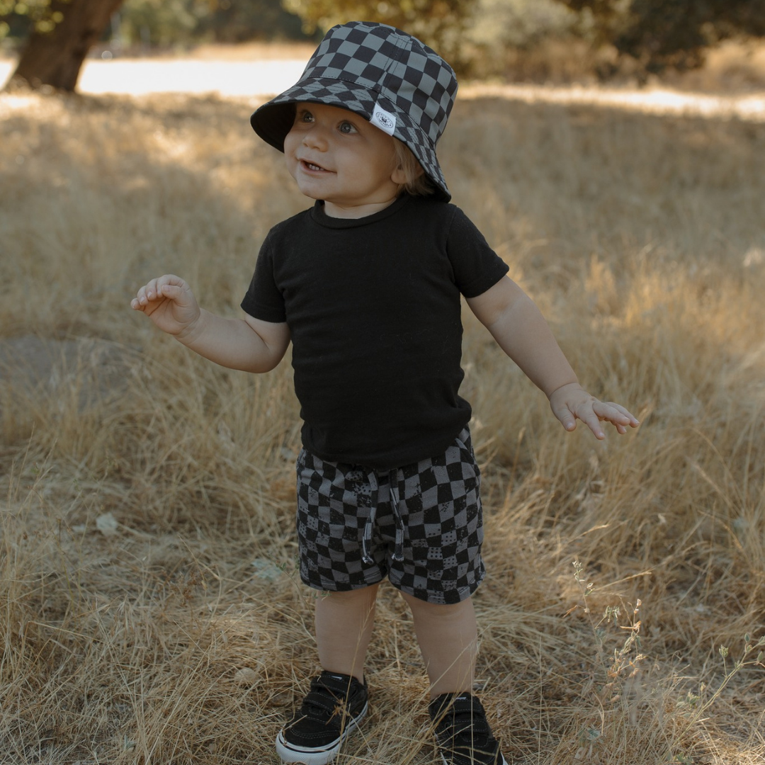 Stealth Checker Bucket Hat