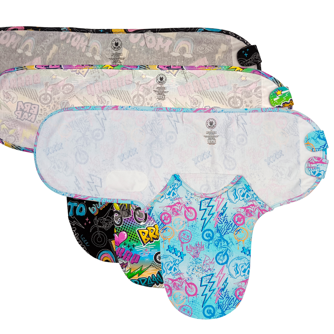Moto Girl Swaddles