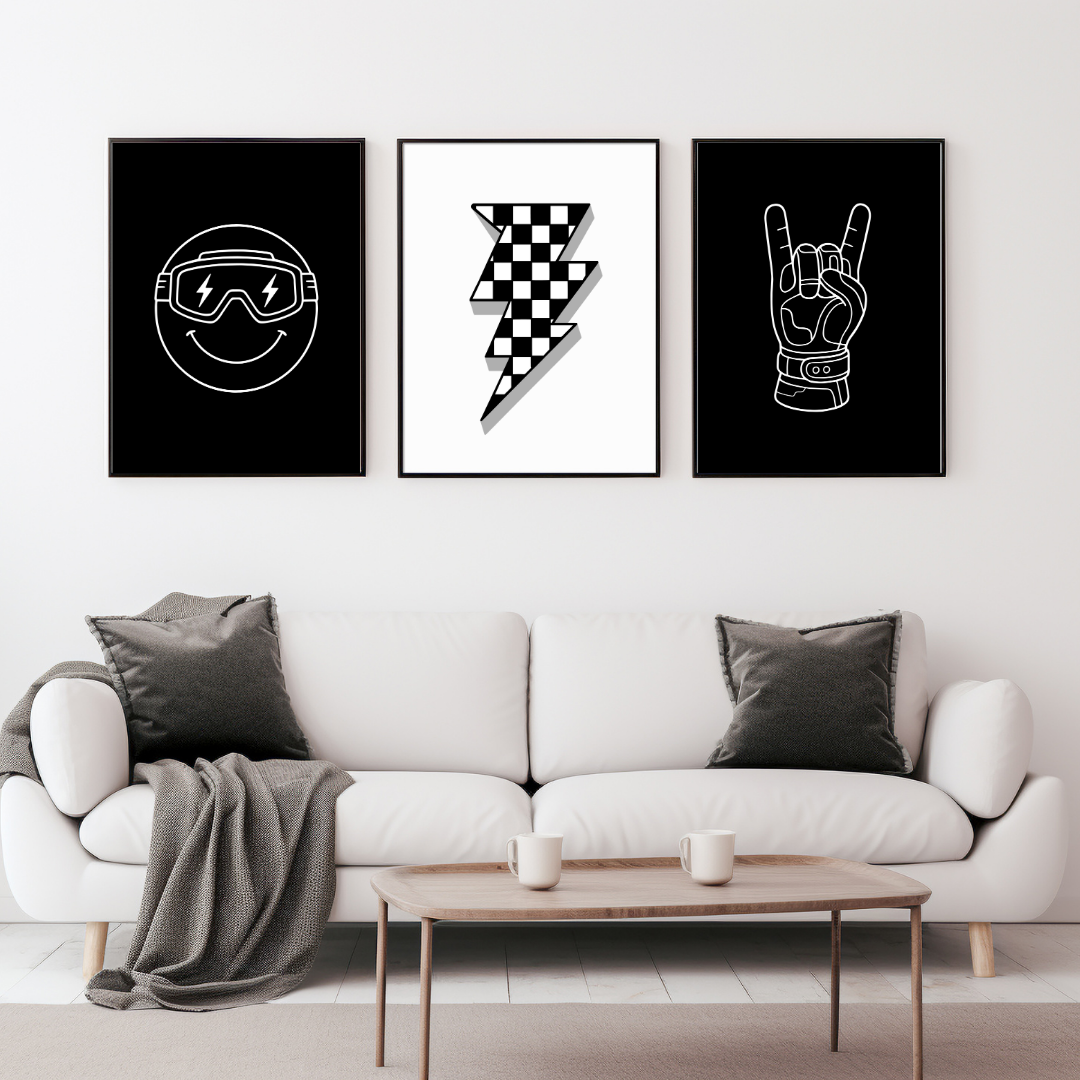Rock N Ride Wall Prints - Digital Download