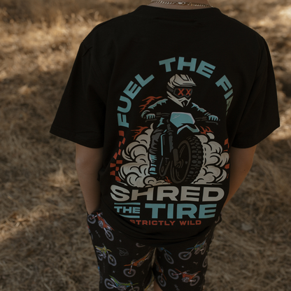 Fuel The Fire Shred The Tire T-Shirt