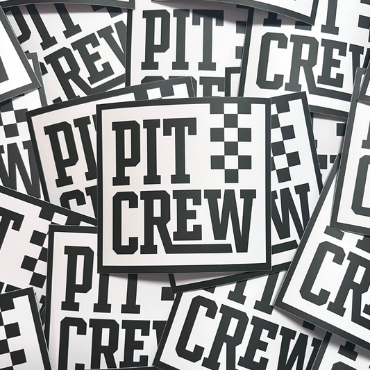 Pit Crew Sticker