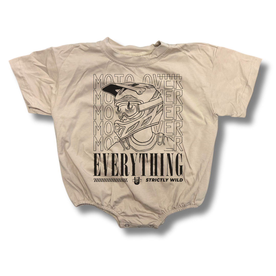 Moto Over Everything T-Shirt Romper