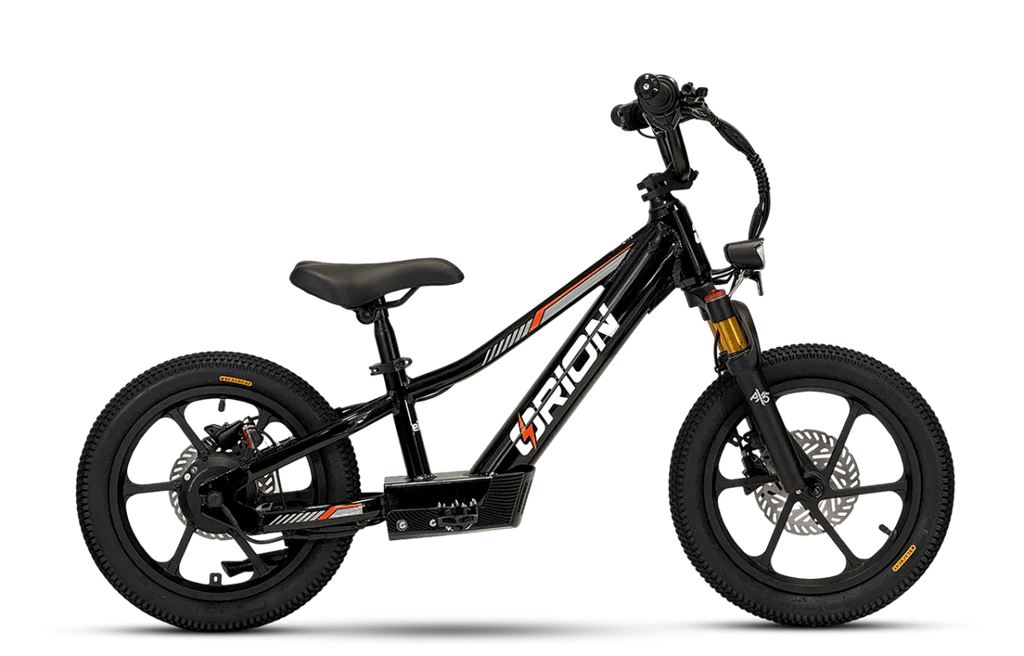 2025 Orion e16x – 16″ Wheels 350W 36V – Deluxe Electric Balance Bike