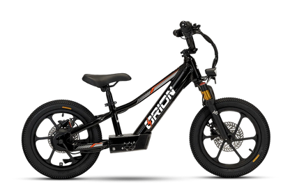2025 Orion e16x – 16″ Wheels 350W 36V – Deluxe Electric Balance Bike
