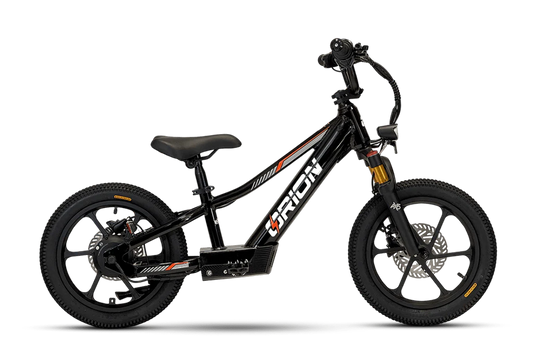 2025 Orion e16x – 16″ Wheels 350W 36V – Deluxe Electric Balance Bike