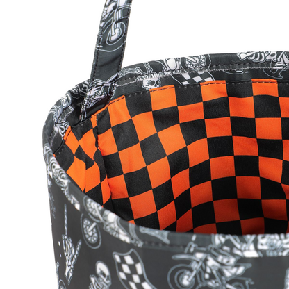 Bikes N Bones Fabric Basket