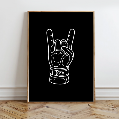 Rock N Ride Wall Prints - Digital Download