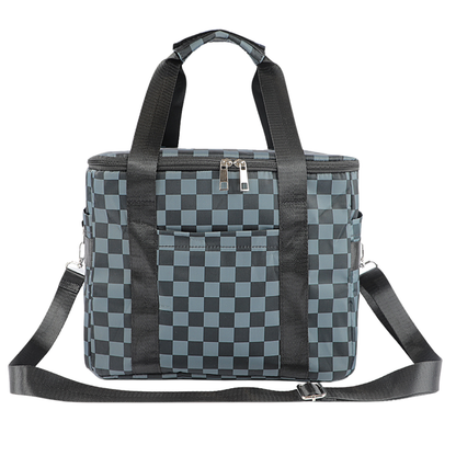 Stealth Checker Ice Pack Cooler Bag