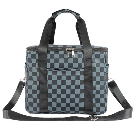 Stealth Checker Ice Pack Cooler Bag