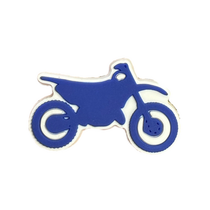 Dirt Bike Croc Charm