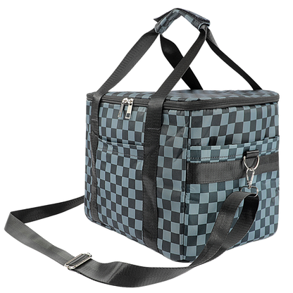 Stealth Checker Ice Pack Cooler Bag