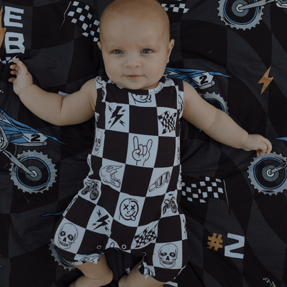 Dirt Dash Romper