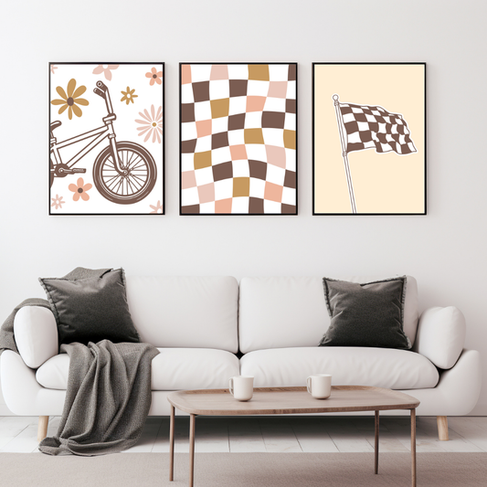 Bmx Girl Wall Prints - Digital Download