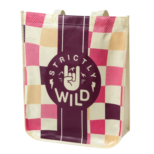 Girly Checker Reusable Bag