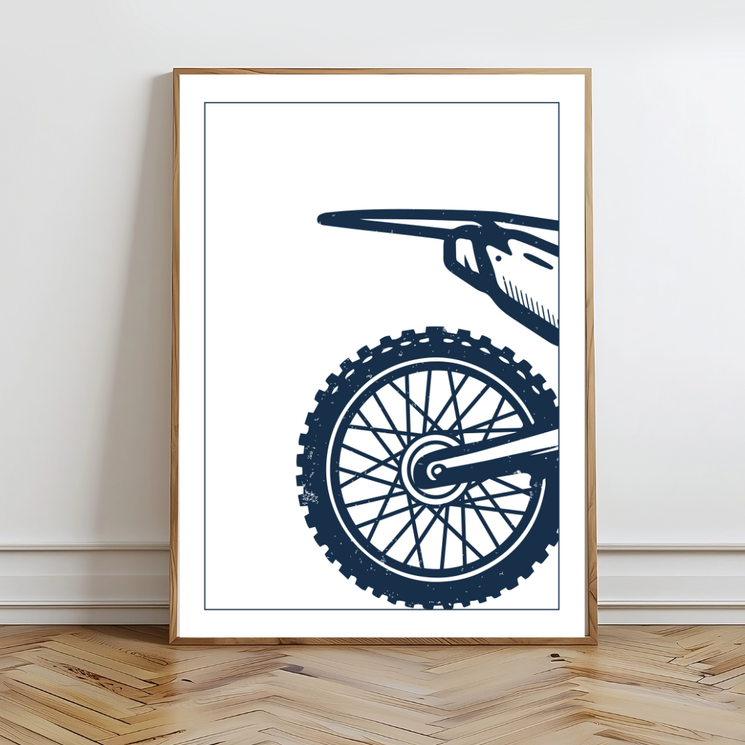 Dirt Bike Wall Prints - Digital Download