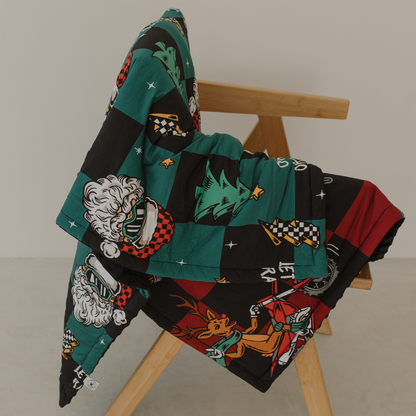Rudolph The Red nose Racer Blanket / Large *PREORDER - SHIPPING OUT BETWEEN NOV 24 - DEC 6**