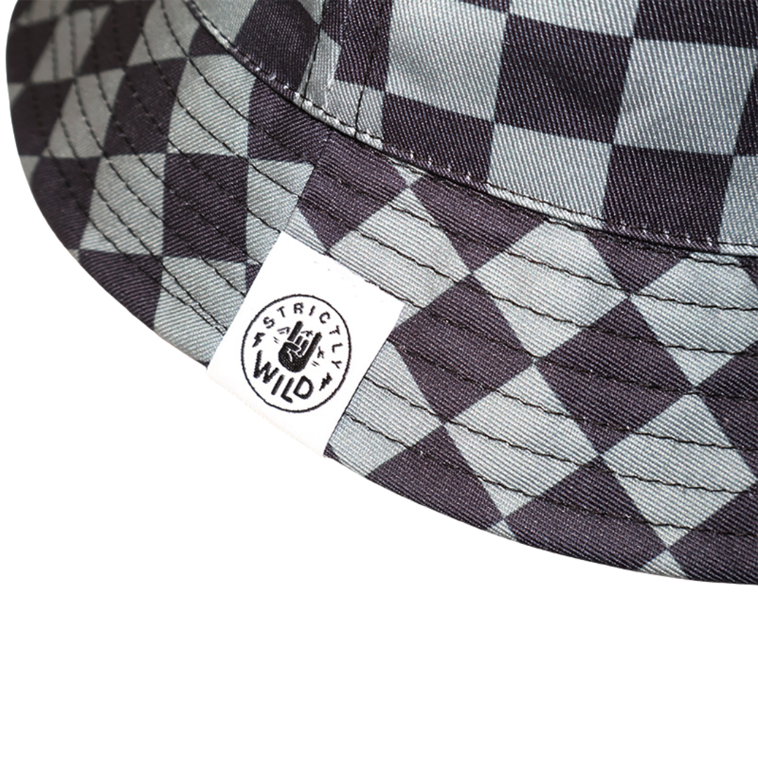 Stealth Checker Bucket Hat