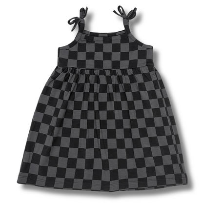 Stealth Checker Dress