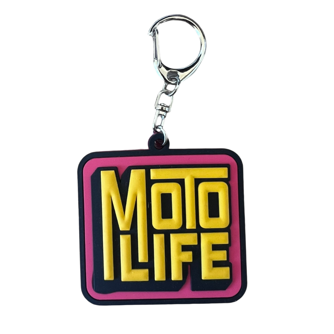Moto Life Keychain