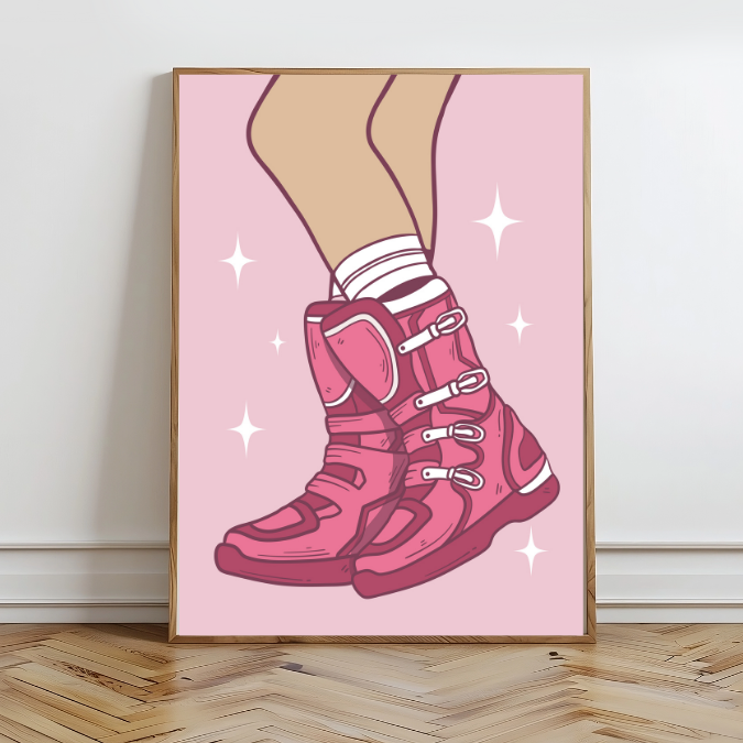 Let's Go Girls Wall Prints - Digital Download