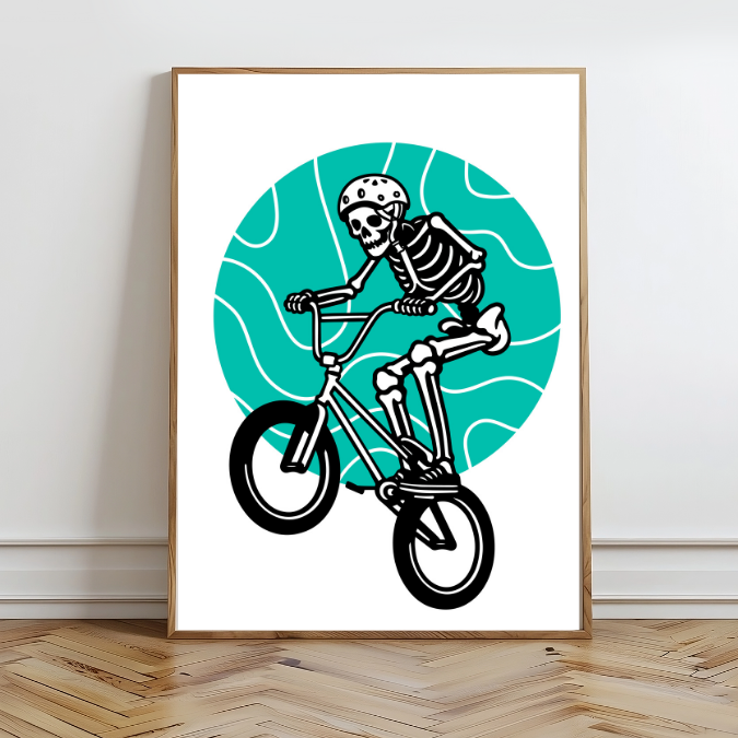 Fast To The Bone Wall Prints - Digital Download