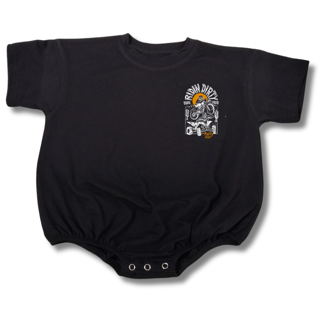 Ridin Dirty T-Shirt Romper